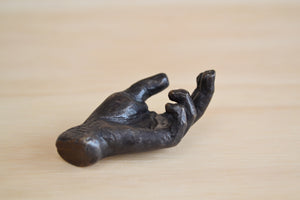 Bronze Objects Small "Hands" sculpture objects by Anne Ricketts.