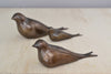 Bronze Objects "Swallows" by Anne Ricketts in three sizes.