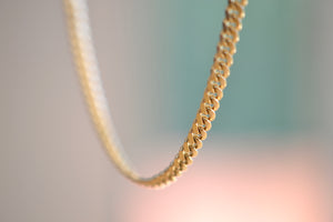 
            
                Load image into Gallery viewer,  Bar Cuban Chains 14k yellow gold 20&amp;quot; in 4mm wide Handmade in Los Angeles
            
        