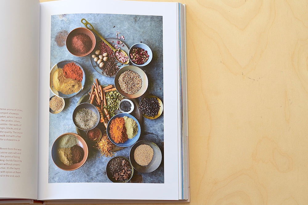 
            
                Load image into Gallery viewer, Bavel Cookbook Modern Recipes Inspired by the Middle East by Ori Menashe, Genevieve Gergis with Lesley Suter.
            
        