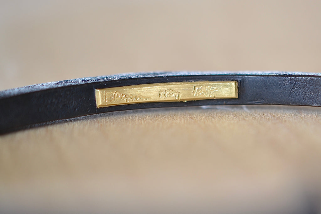 Detail of  Standard Mens Plain Nail Bracelet by Pat Flynn.