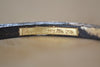 Pat Flynn Dust Nail Bracelet Blackened iron, 22k gold accents, 18k gold hinge