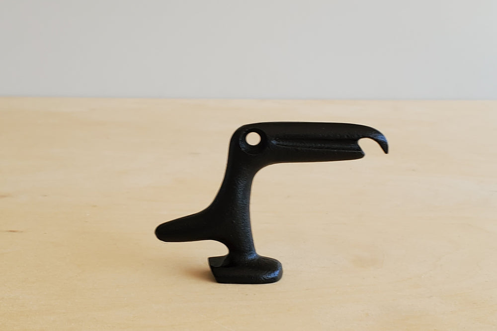 
            
                Load image into Gallery viewer, Cast Iron Crow Bottle Opener made in Japan.
            
        