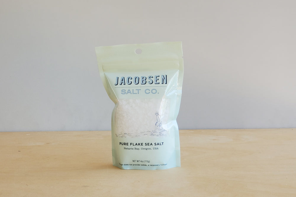 Jacobsen Salt - Flake Finishing Sea Salt - 4 oz Bag