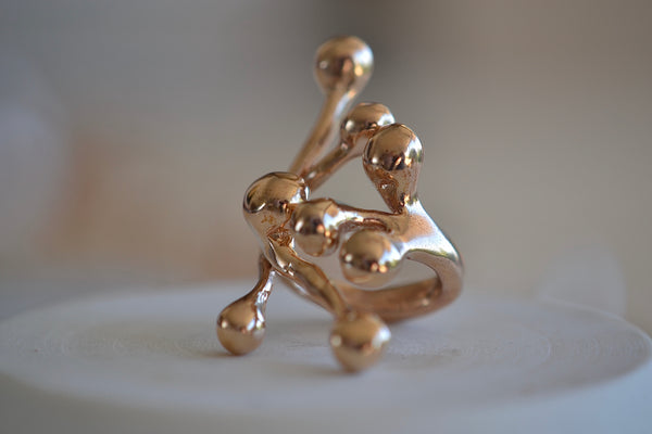 Monica Castiglioni Pistilli 29A Ring Bronze