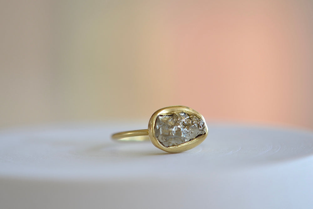 Pyrite Dazzle Cup Ring