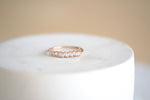 Half Small Baguette Eternity Band