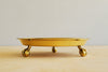 Skultuna Claw footed Tray in brass.