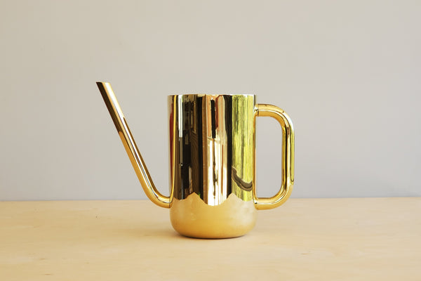 Skultuna "Nurture" Watering Can in brass.