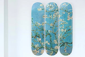 Vincent VAN GOGH "Almond Blossom" Skate Decks.