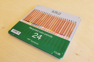 Tombow Color Pencil Set with 24 twenty four color pencils.