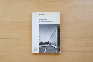 
            
                Load image into Gallery viewer, A guide to Architecture in Southern California is an out of print vintage copy of a modernist guide book.
            
        
