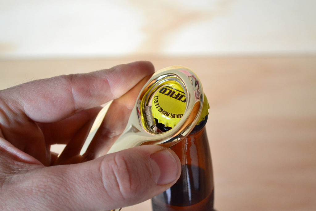 Brass Barbara Bottle Opener by Skultuna | OK