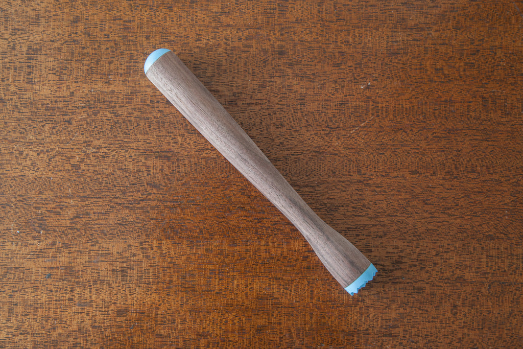 Walnut & Corian cocktail Muddler made in USA. 