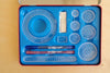 Spirograph set drawing tool.