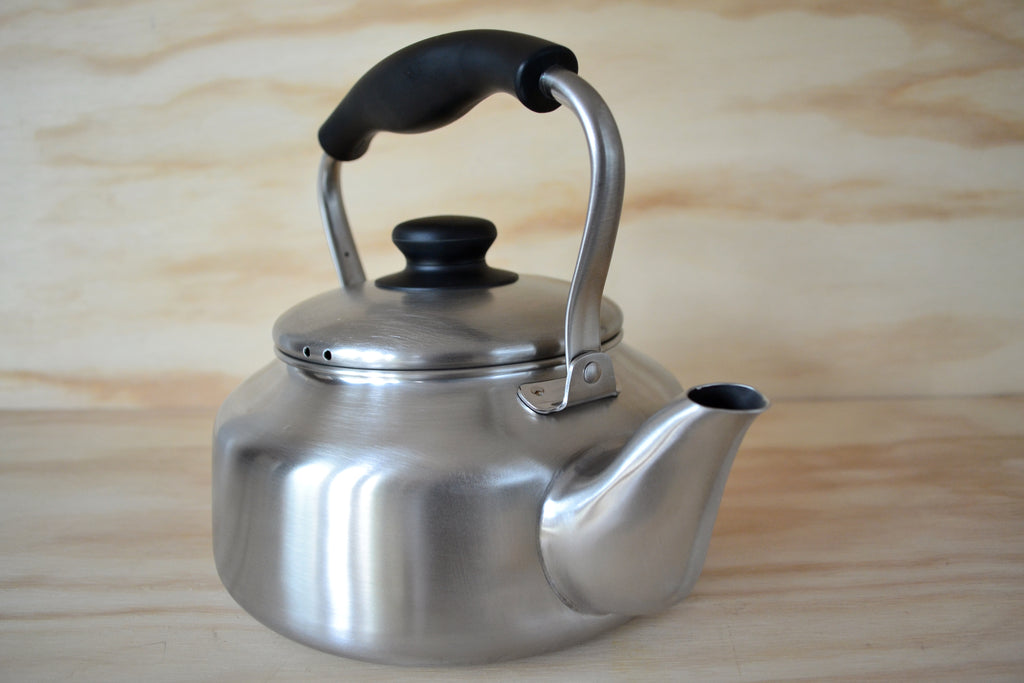Stainless steel Kettle by Sori Yanagi.
